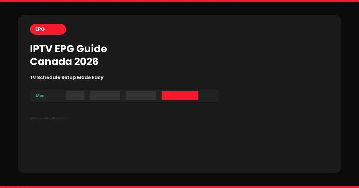 iptv epg guide canada setup steps smarters tivimate